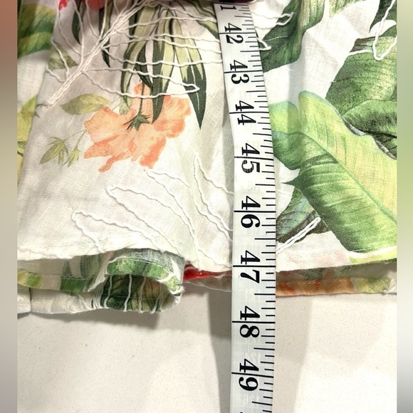 NWT,Tommy Bahama Woman’s White YachtWear Daybreak Hibiscus Linen Dress,Size XS/S - Picture 16 of 16